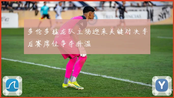 多伦多猛龙队主场迎来关键对决季后赛席位争夺升温